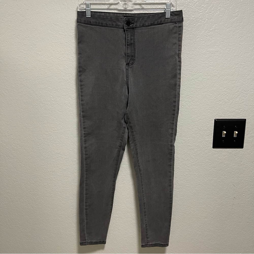 Ashley Mason Light Grey Wash Skinny Pants Size 29